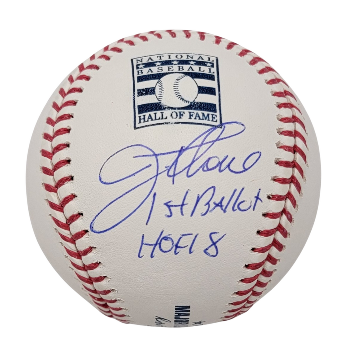 Jim Thome Signed Cleveland Indians White Sox Twins Phillies MLB HOF Baseball W/ First Ballot HOF 18 - Beckett-Powers Sports Memorabilia