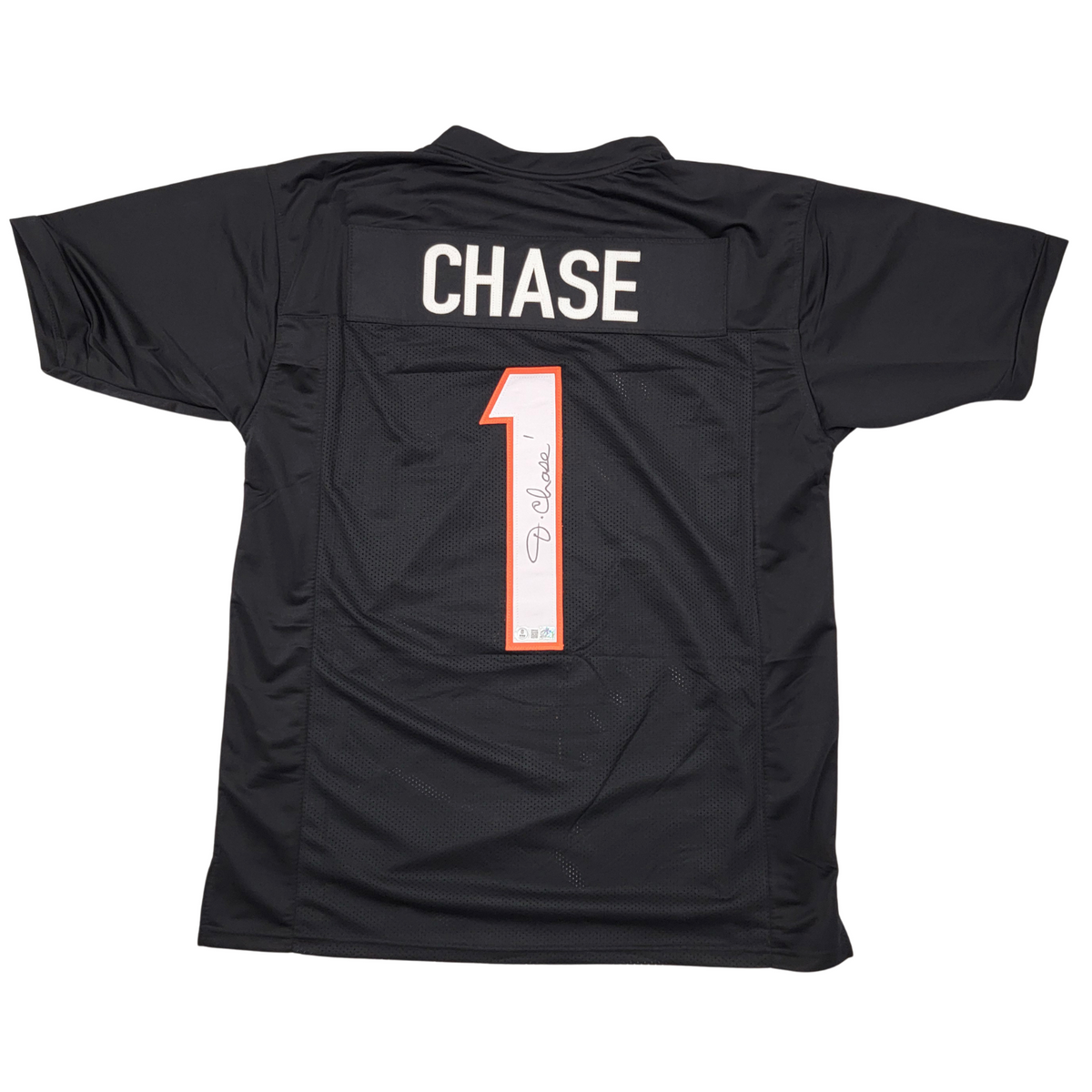 Ja'Marr Chase Signed Cincinnati Bengals Pro Style Black Jersey - Beckett-Powers Sports Memorabilia