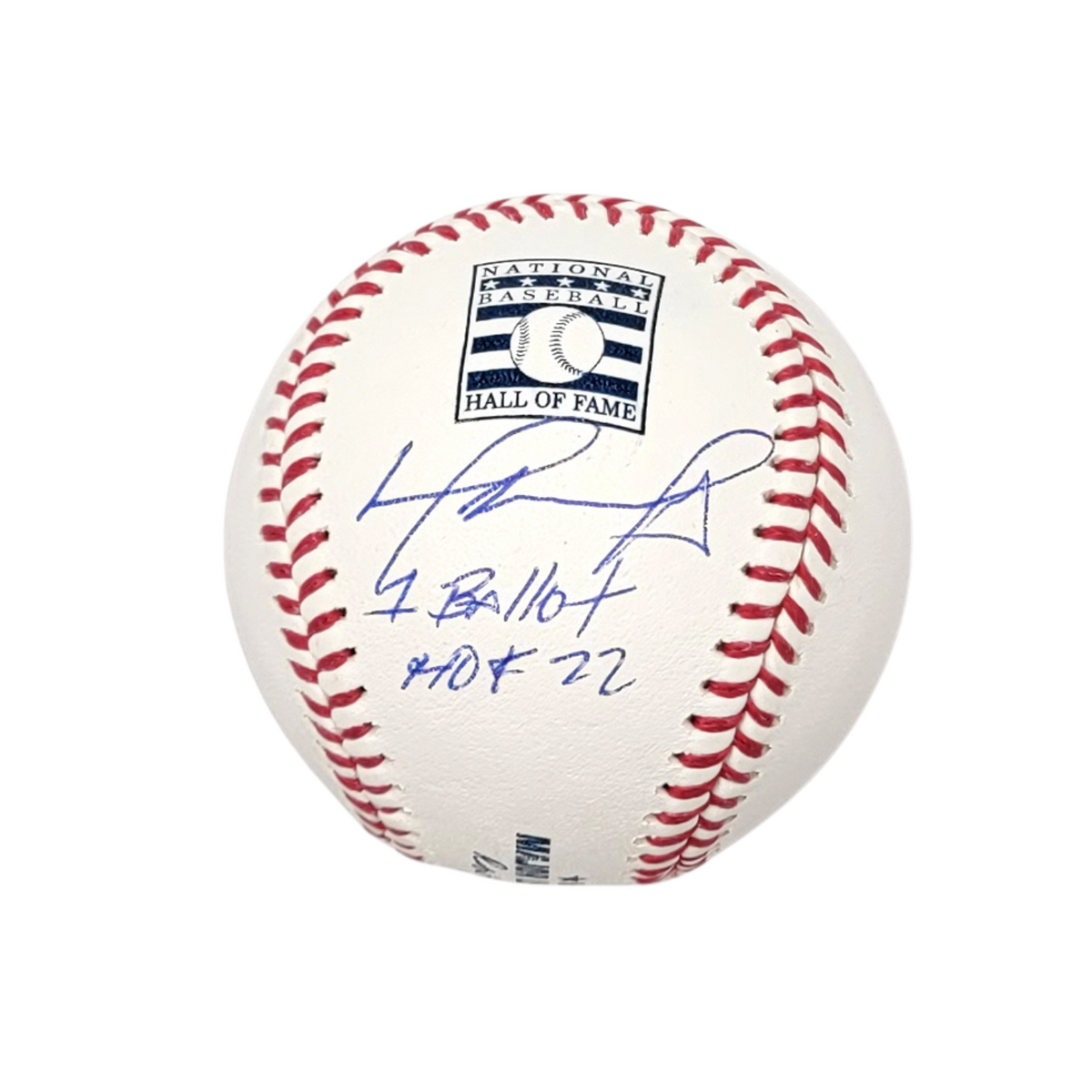 David Ortiz Signed Boston Red Sox MLB Hall Of Fame Baseball W/1 Ballot HOF 22 - Beckett-Powers Sports Memorabilia