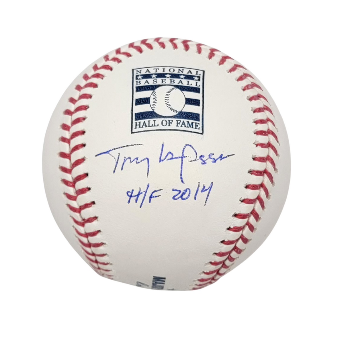 Tony La Russa Signed Cardinals A's HOF Baseball W/ HOF 2014 - Beckett-Powers Sports Memorabilia