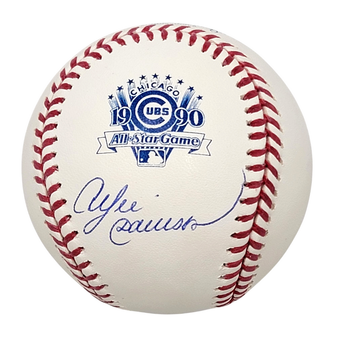 Andre Dawson Signed Chicago Cubs 1990 All Star Game Baseball - Beckett-Powers Sports Memorabilia