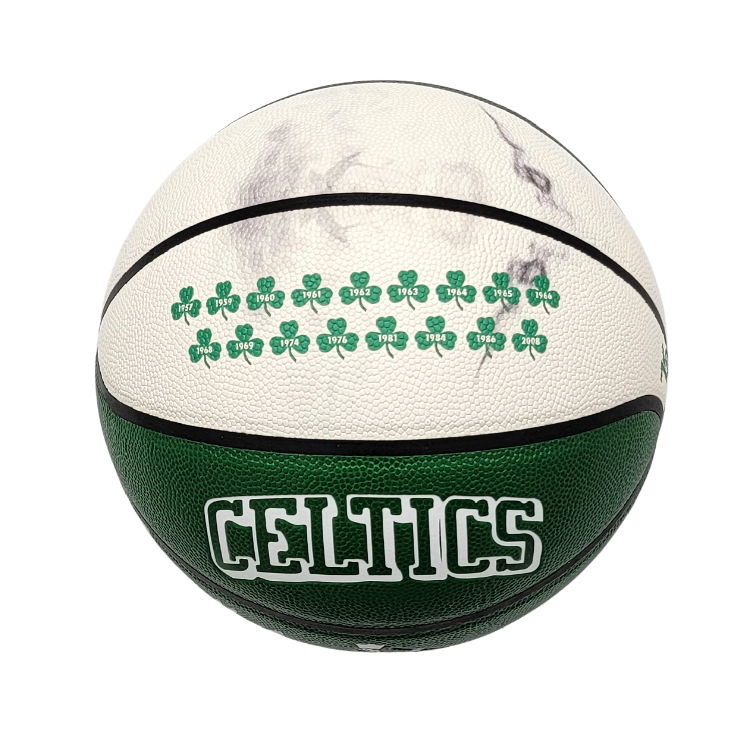 Kevin McHale Signed Boston Celtics 75th Anniversary City Edition Wilson NBA Basketball W/ Red Auerbach Smoke - Beckett-Powers Sports Memorabilia