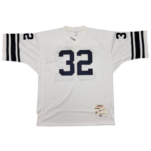 Jim Brown Signed Syracuse adidas All American Authentic Jersey Beckett Authentication-Powers Sports Memorabilia
