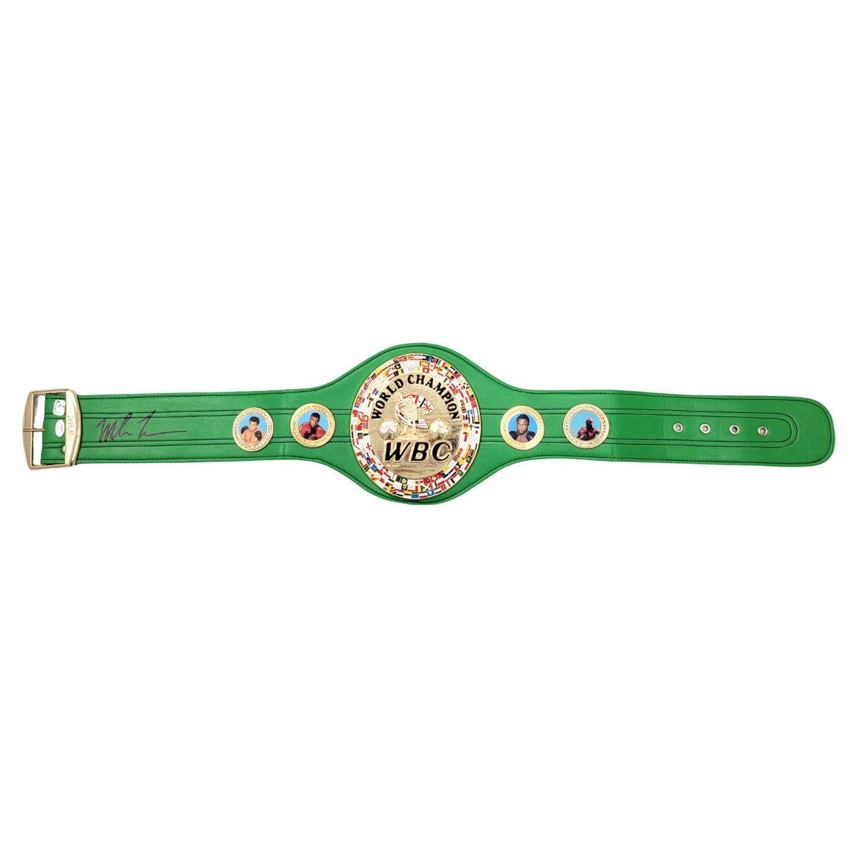 Mike Tyson Signed WBC Champion Belt - JSA-Powers Sports Memorabilia
