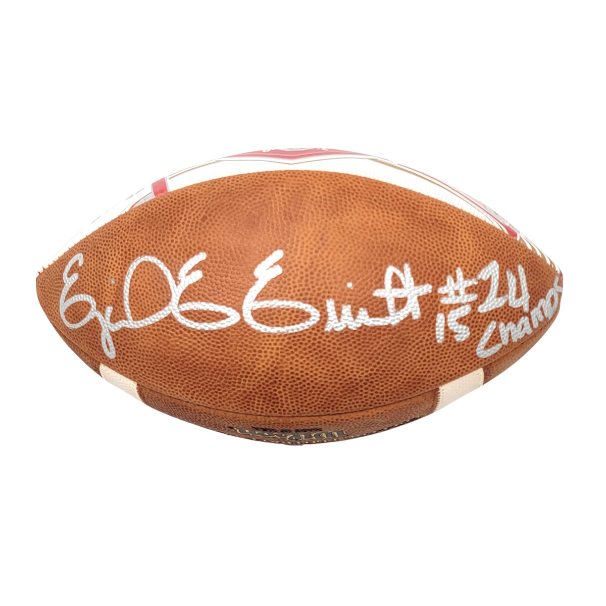 Ezekiel Elliott Signed Ohio State Buckeyes 2014 National Champions Football W/ 14 Champs Beckett Witnessed-Powers Sports Memorabilia