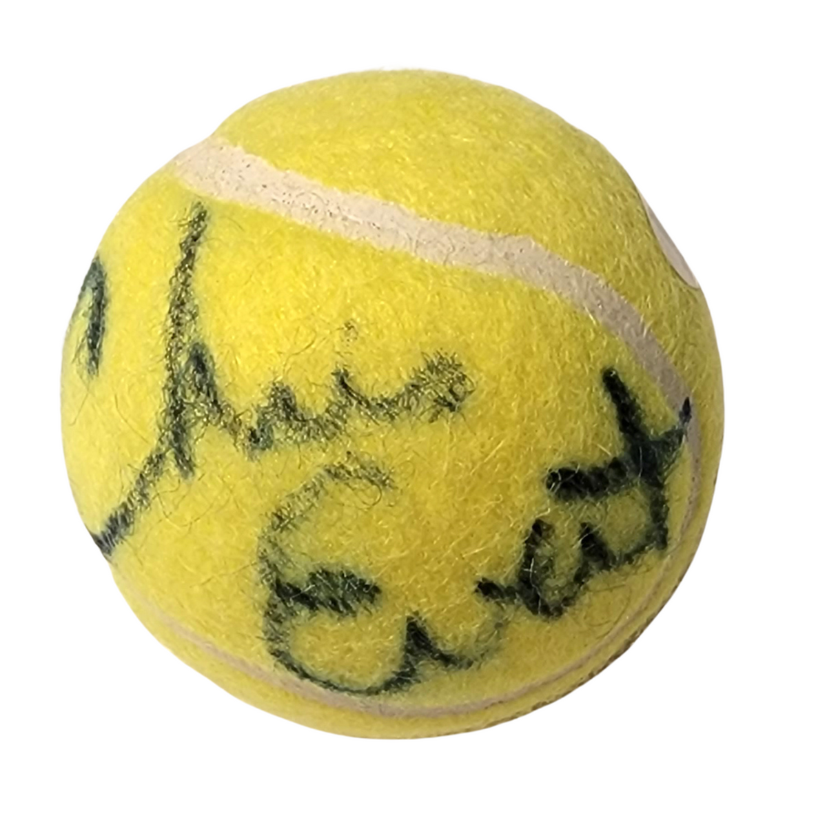 Chris Evert Autographed Wilson US Open Tennis Ball Beckett Authenticated-Powers Sports Memorabilia