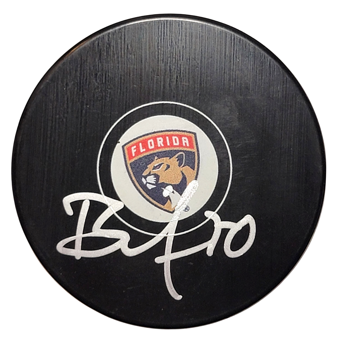 Jesper Boqvist Signed Florida Panthers Hockey Puck - Beckett-Powers Sports Memorabilia