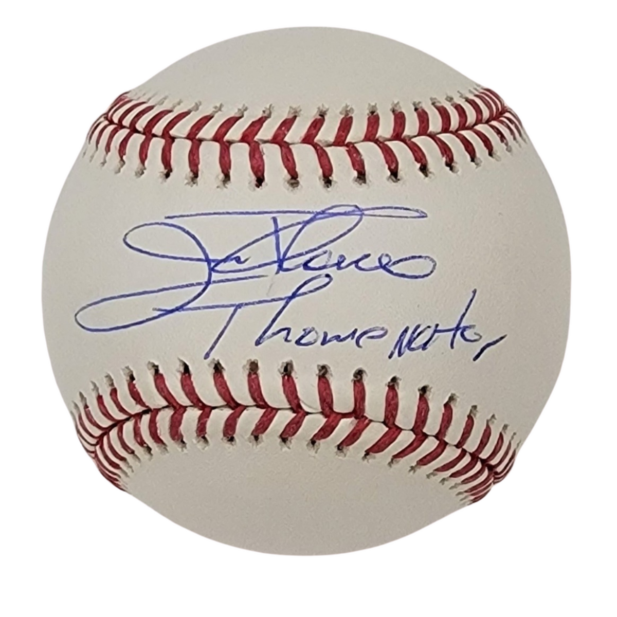 Jim Thome Autographed Cleveland Indians White Sox Phillies Twins MLB Baseball W/ Thomenator Beckett Witnessed-Powers Sports Memorabilia