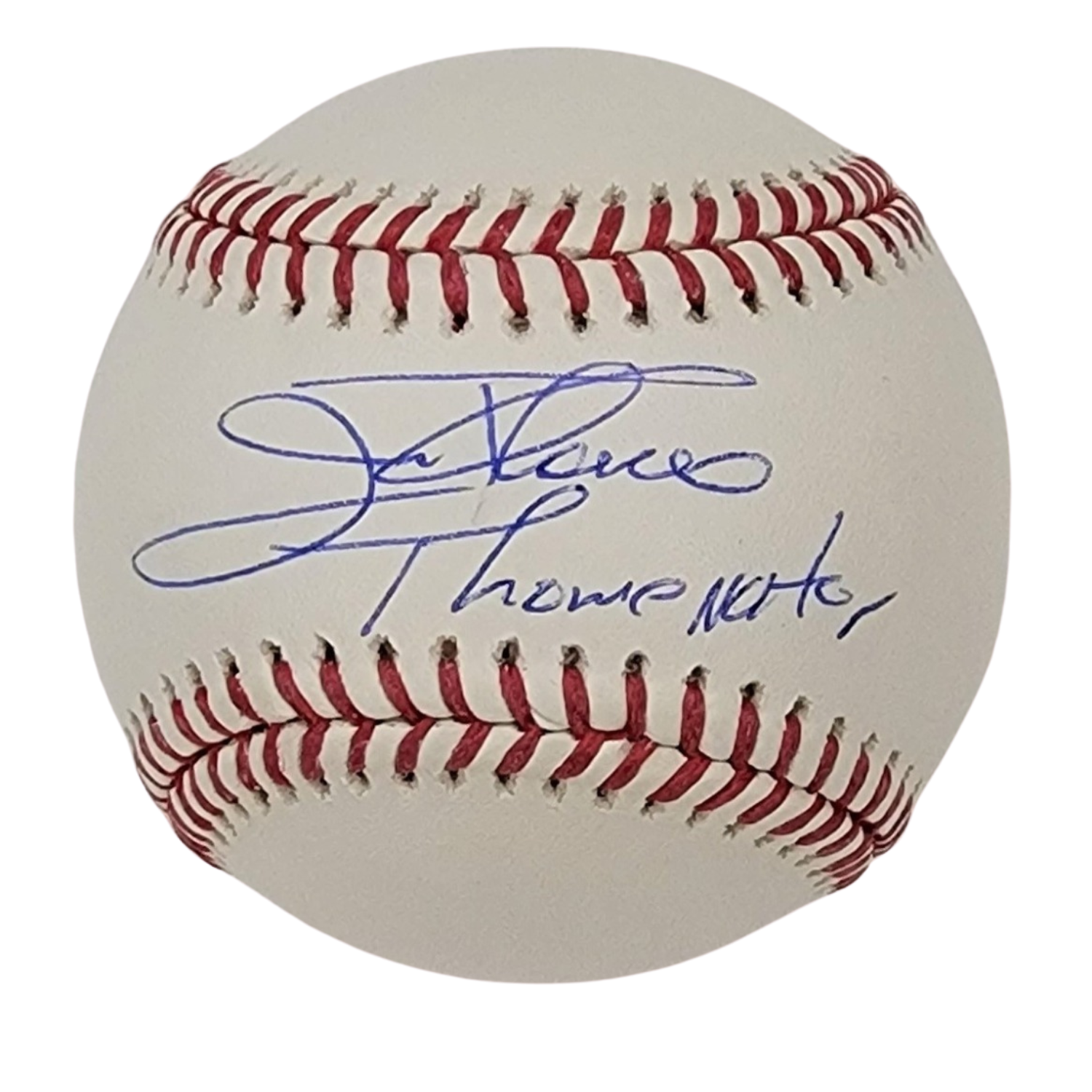 Jim Thome Signed Cleveland Indians White Sox Phillies Twins MLB Baseball W/ Thomenator - Beckett-Powers Sports Memorabilia