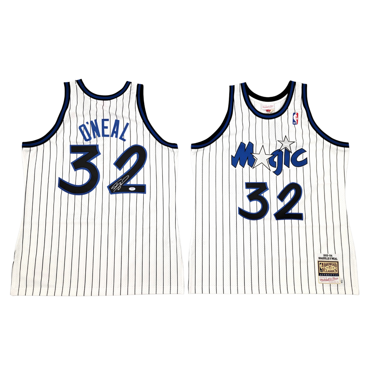 Shaquille O'Neal Autographed Orlando Magic White 1993-94 Mitchell & Ness Authentic Jersey PSA/DNA ITP-Powers Sports Memorabilia
