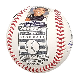 David Ortiz Autographed Boston Red Sox Hall of Fame Baseball W/ HOF 22 Stamp and Induction Day Postmark Beckett Witnessed-Powers Sports Memorabilia