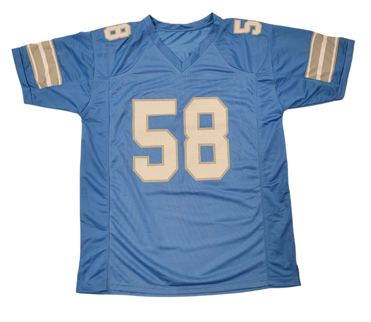 Penei Sewell Signed Detroit Lions 2024 Blue Pro Style Jersey - Beckett-Powers Sports Memorabilia