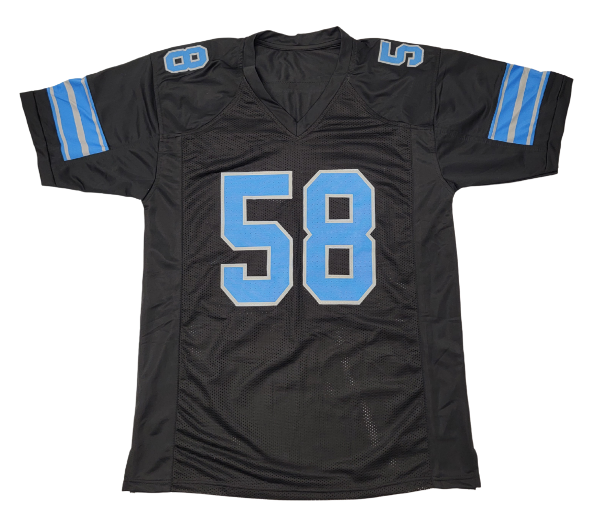 Penei Sewell Signed Detroit Lions 2024 Black ALT Pro Style Jersey - Beckett-Powers Sports Memorabilia