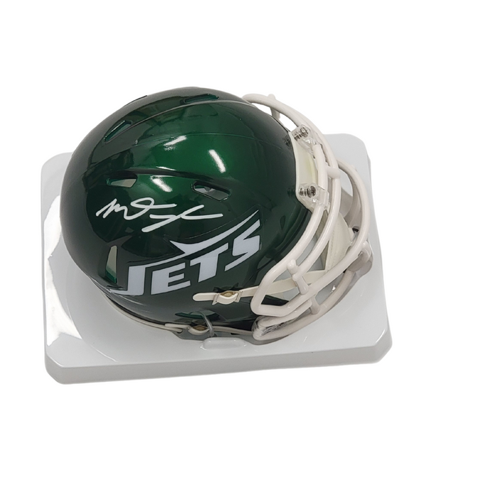 Mason Taylor Signed New York Jets Mini Helmet - Beckett-Powers Sports Memorabilia