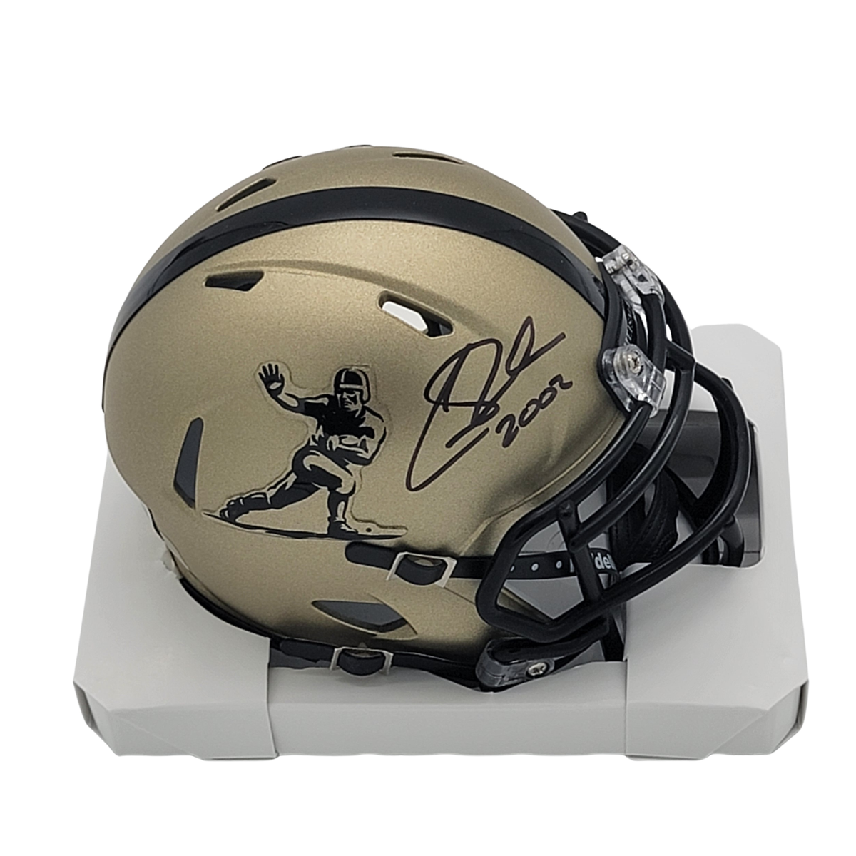 Carson Palmer Signed USC Heisman Mini Helmet W/ 2002 - Beckett-Powers Sports Memorabilia