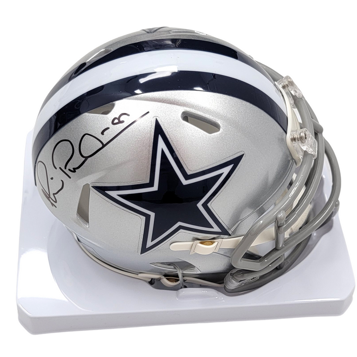 Michael Irvin Signed Dallas Cowboys Mini Helmet - Beckett-Powers Sports Memorabilia