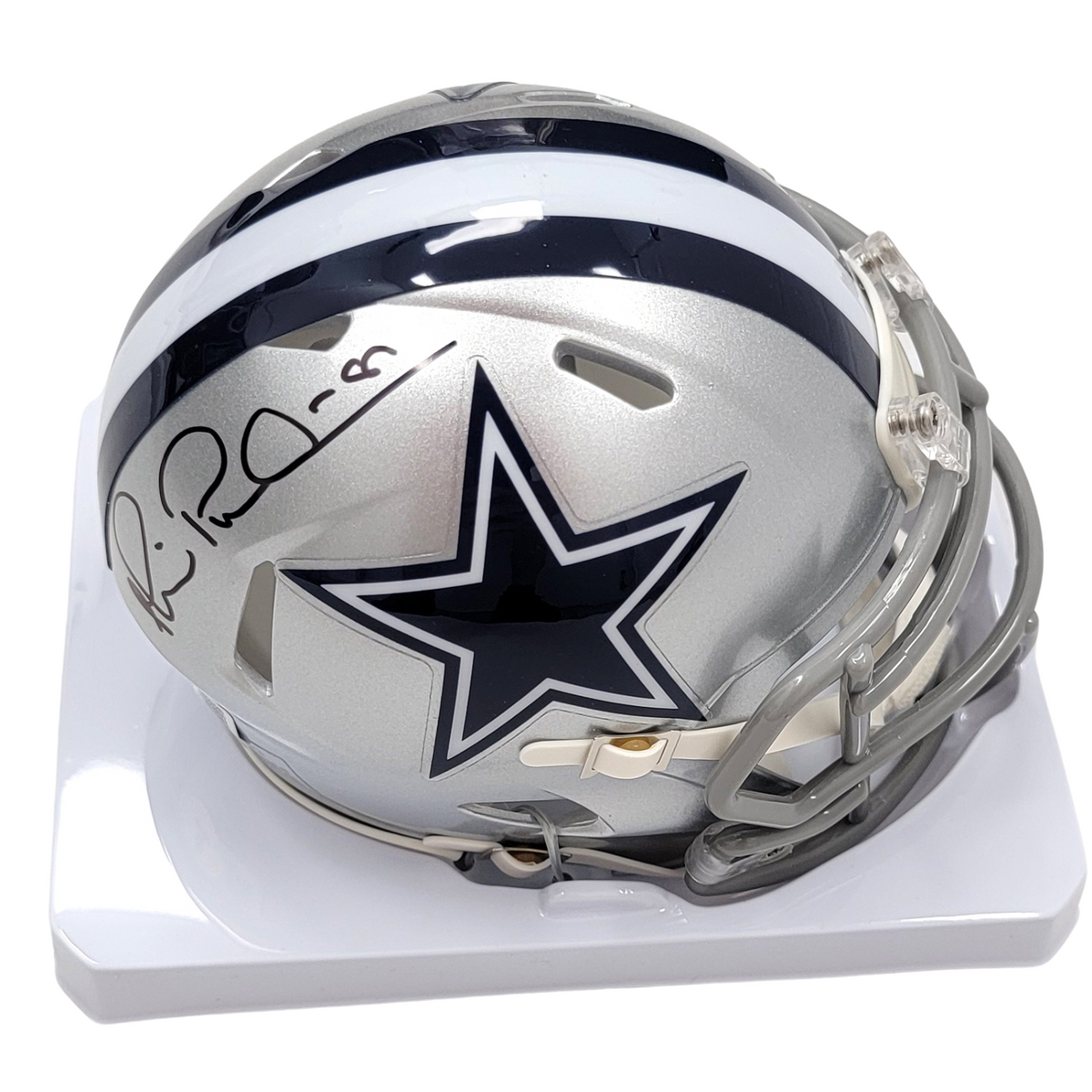 Michael Irvin Signed Dallas Cowboys Mini Helmet - Beckett-Powers Sports Memorabilia