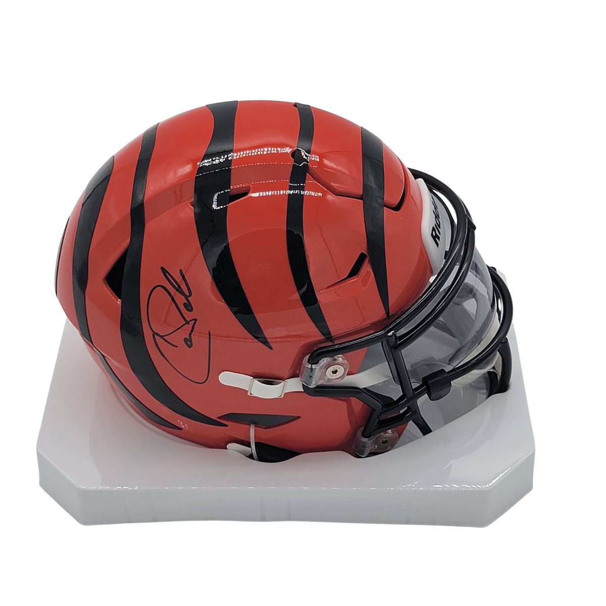 Carson Palmer Signed Cincinnati Bengals Midi Speed Flex Helmet - Beckett-Powers Sports Memorabilia