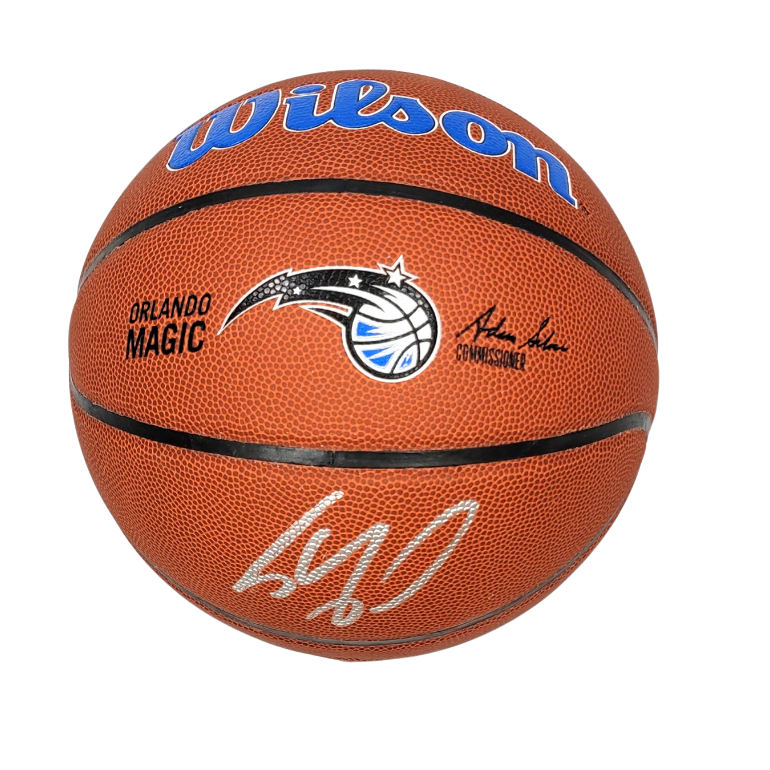 Shaquille O'Neal Signed Wilson Orlando Magic Logo NBA Basketball - Beckett-Powers Sports Memorabilia