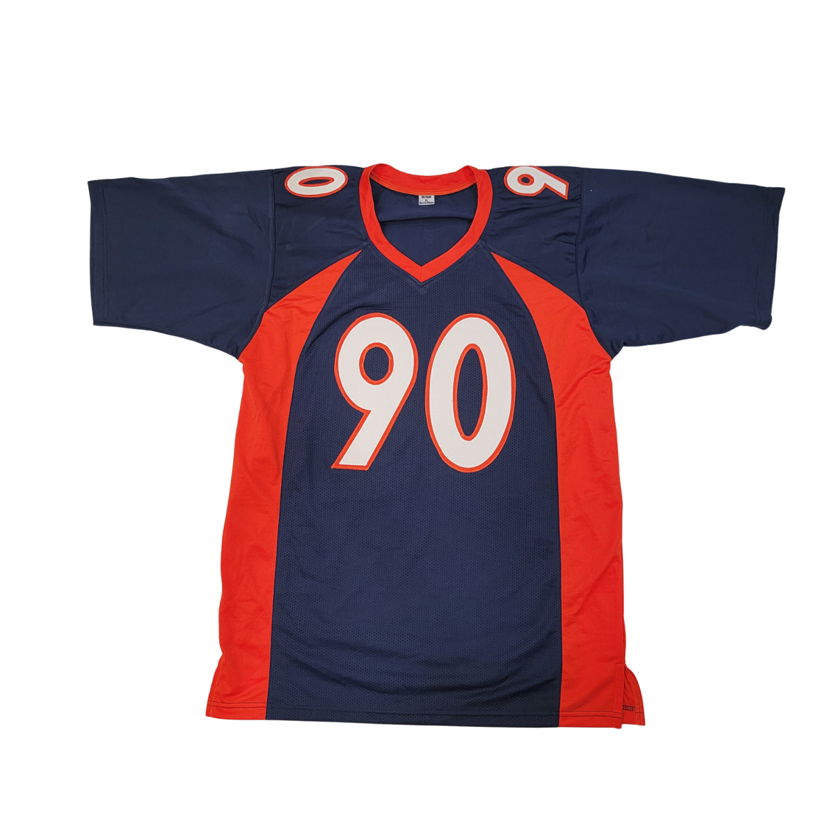Neil Smith Signed Denver Broncos Pro Style Jersey - Beckett-Powers Sports Memorabilia