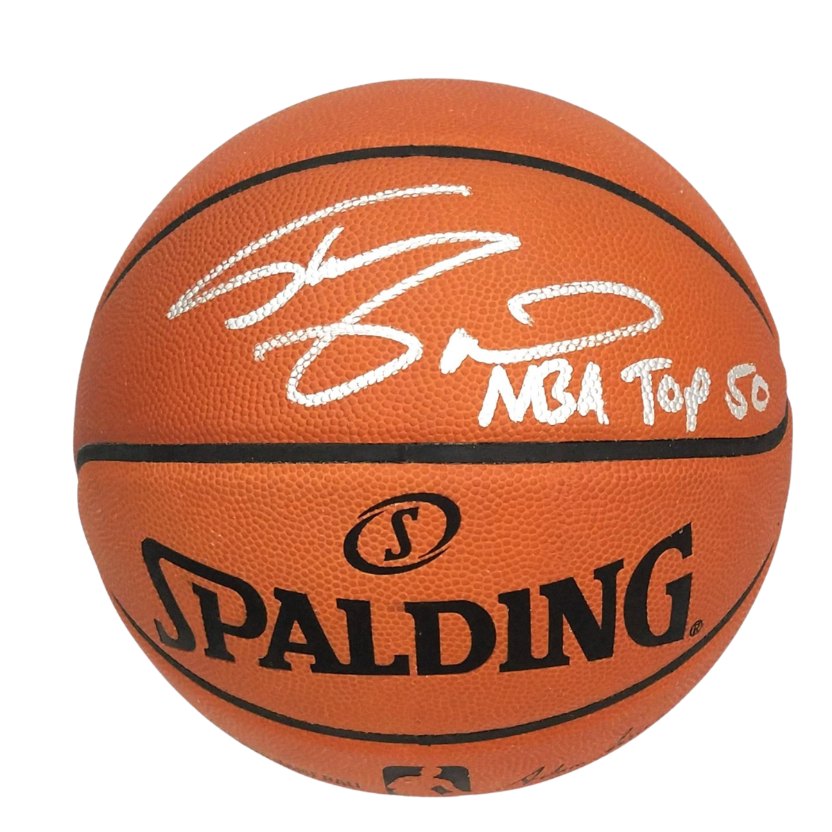 Shaquille O'Neal Autographed Los Angeles Lakers Heat Magic NBA Game Ball W/ NBA Top 50 Beckett Witnessed-Powers Sports Memorabilia
