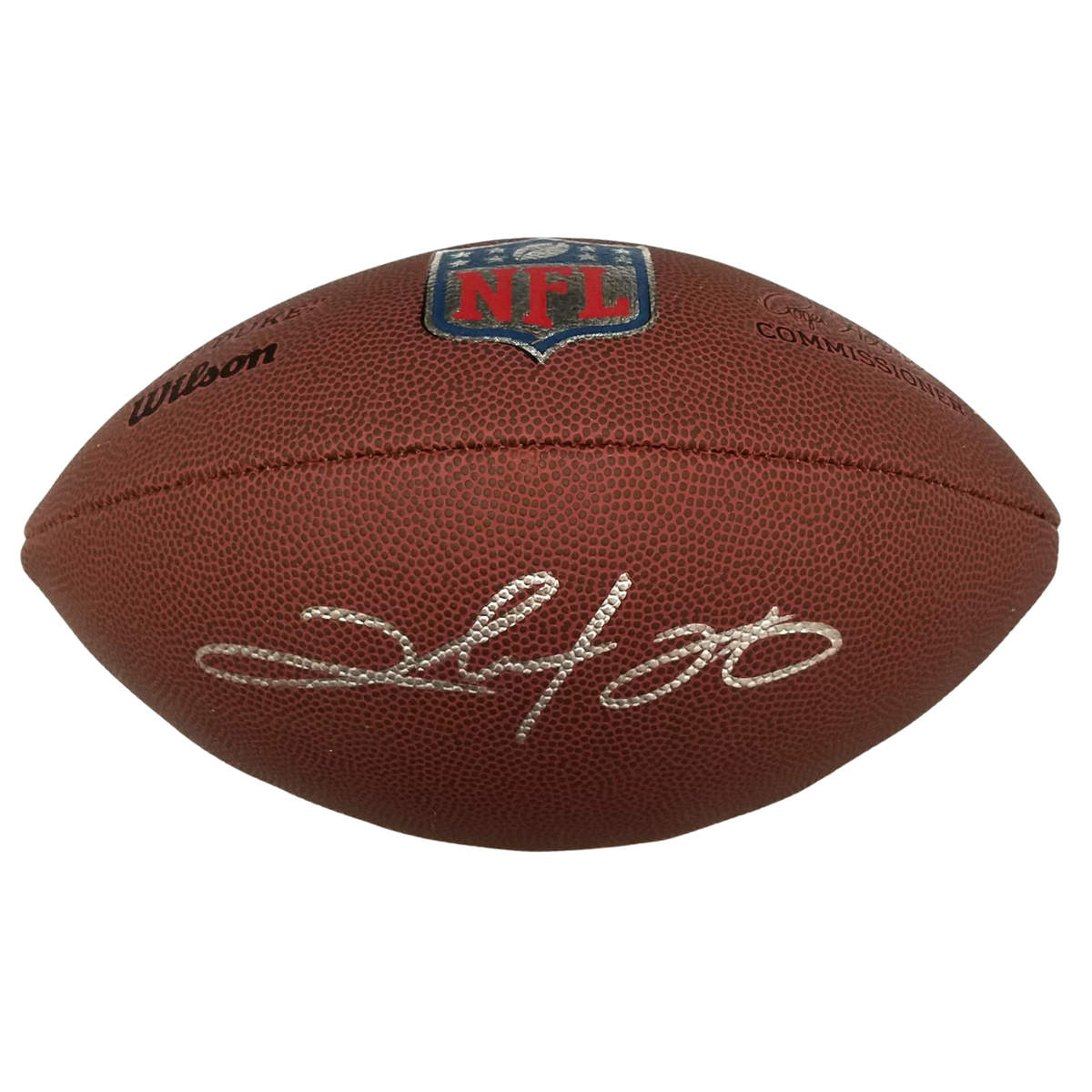 Clinton Portis Autographed Redskins Broncos NFL Replica Duke Football JSA Witnessed-Powers Sports Memorabilia
