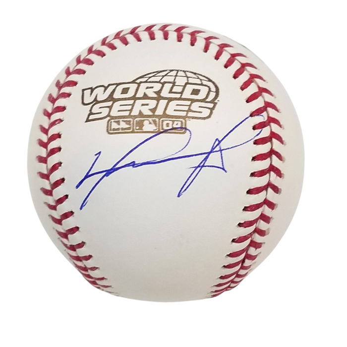 David Ortiz Signed Boston Red Sox 2004 World Series Baseball - Beckett-Powers Sports Memorabilia