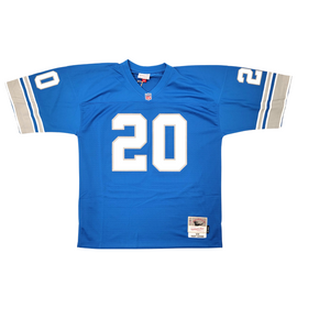 Barry Sanders Signed Detroit Lions 1996 Mitchell & Ness Jersey - Beckett-Powers Sports Memorabilia