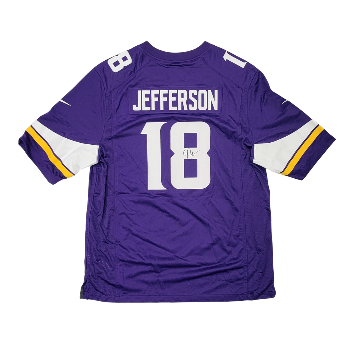 Justin Jefferson Signed Minnesota Vikings Nike Game Jersey - Beckett-Powers Sports Memorabilia