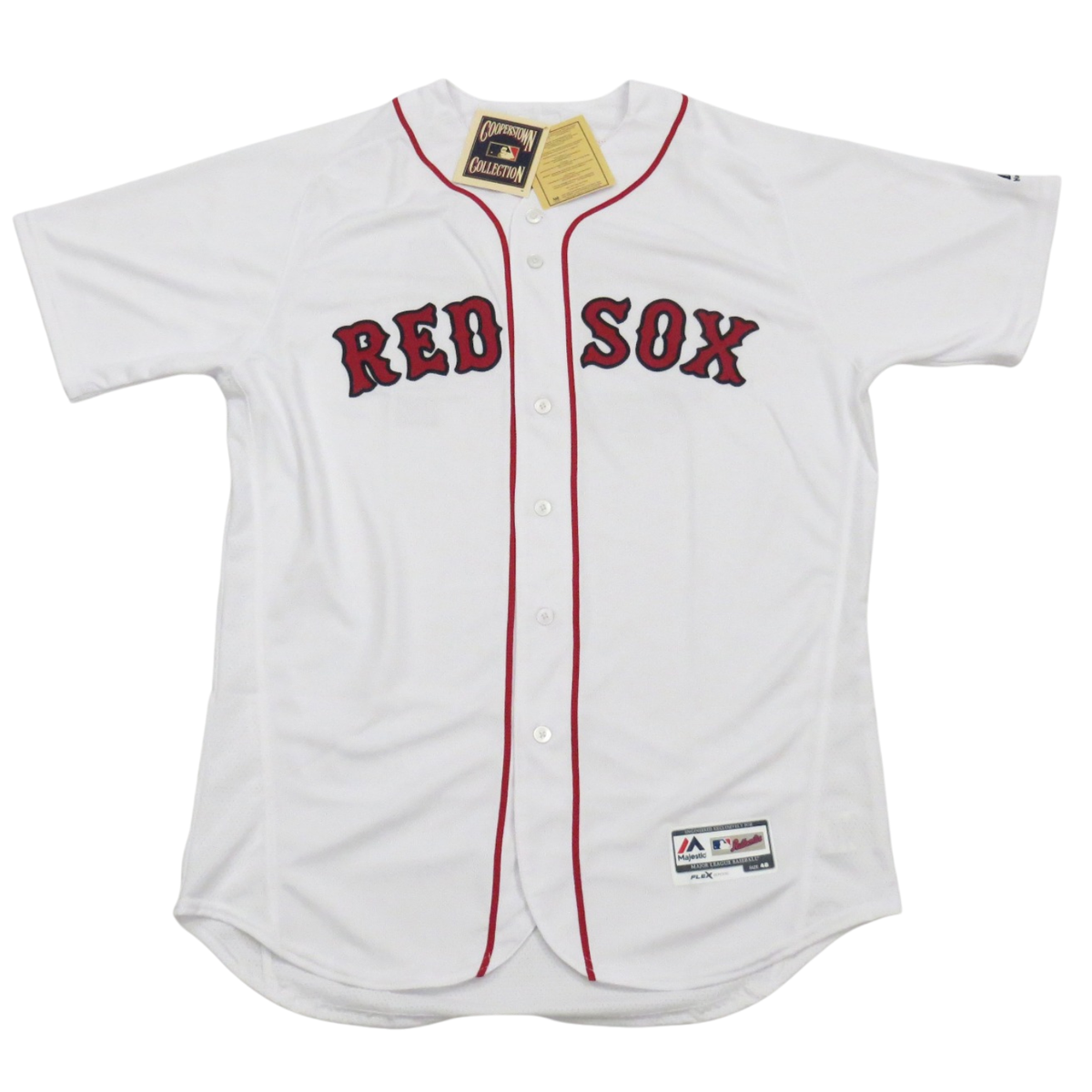 David Ortiz Autographed Boston Red Sox Authentic Majestic Jersey W/ Big Papi 541 HR's 3X WS Champs & 13 WS MVP Beckett Witnessed-Powers Sports Memorabilia
