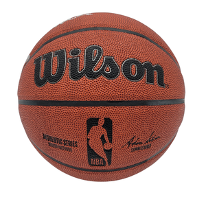Larry Bird Kevin McHale Robert Parish Autographed Boston Celtics Wilson NBA I/O Basketball Beckett Witnessed-Powers Sports Memorabilia