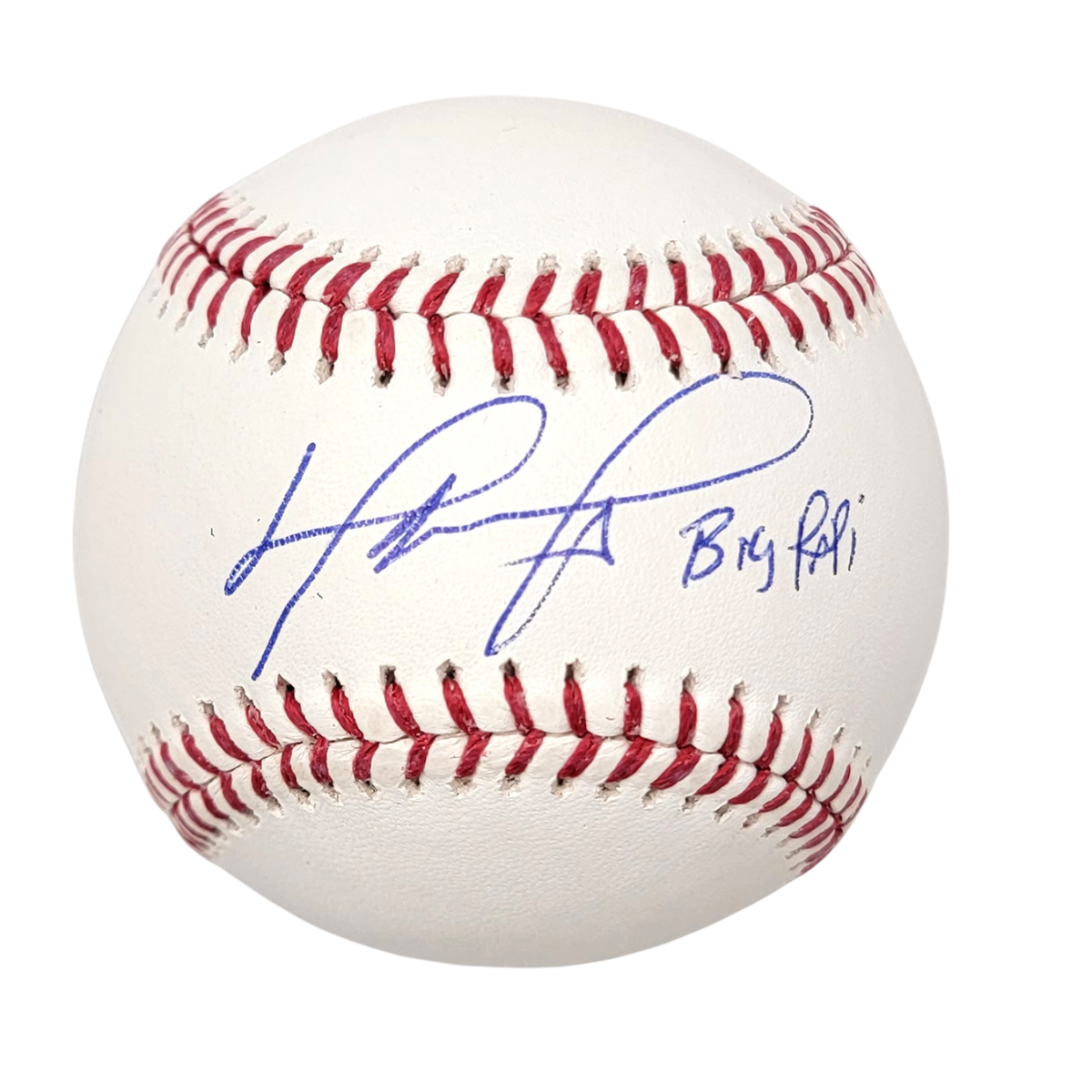 David Ortiz Autographed Boston Red Sox MLB Baseball W/Big Papi Beckett Witnessed-Powers Sports Memorabilia