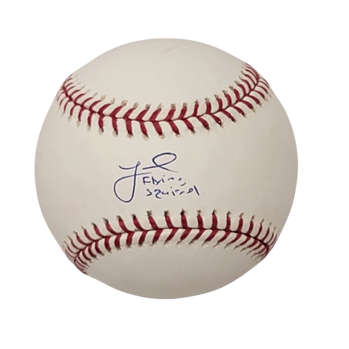 Jeff McNeil Signed New York Mets OMLB Baseball W/Flying Squirrel MLB Authenticated-Powers Sports Memorabilia