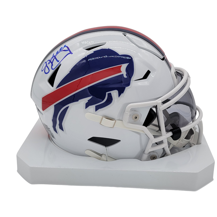 Jim Kelly Signed Buffalo Bills Mid Size MIDI Speed Flex Helmet - Beckett-Powers Sports Memorabilia