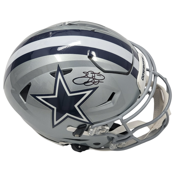 Emmitt Smith Signed Dallas Cowboys Speed Flex Full Size Helmet - Beckett-Powers Sports Memorabilia