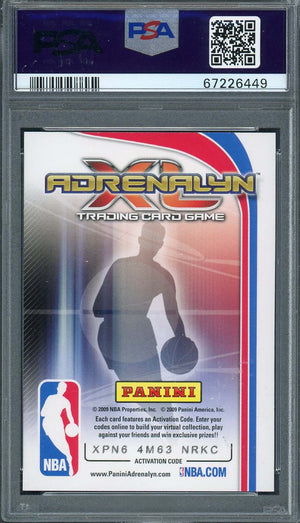 Stephen Curry 2009 Panini Andrenalyn XL Basketball Rookie Card RC Graded PSA 8-Powers Sports Memorabilia