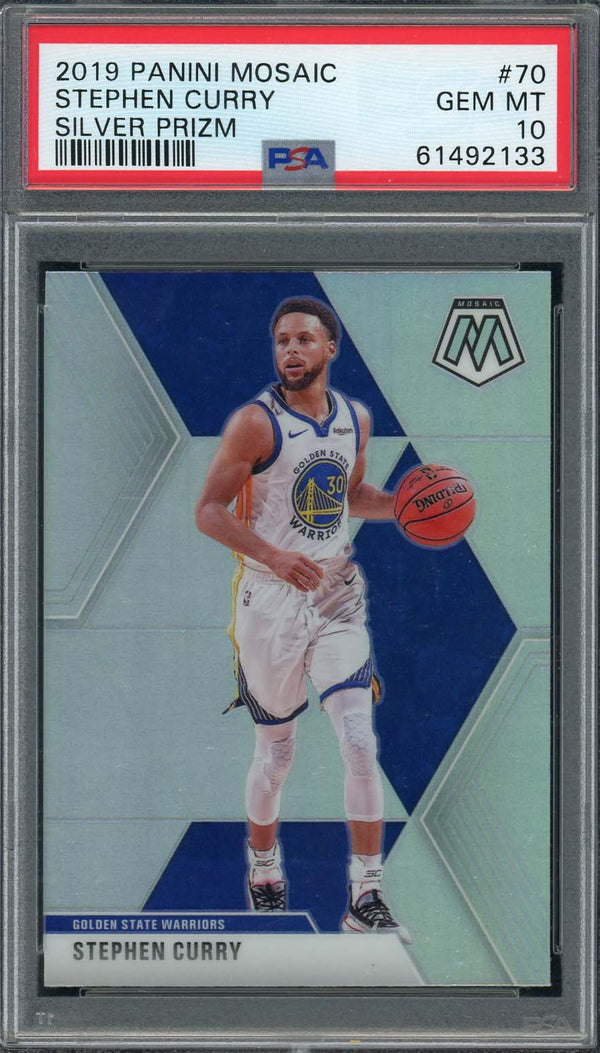 その他 2019 Silver Prizm Stephen Curry PSA 10 2019 Panini Prizm #24 Stephen Curry dominance-silver prizm