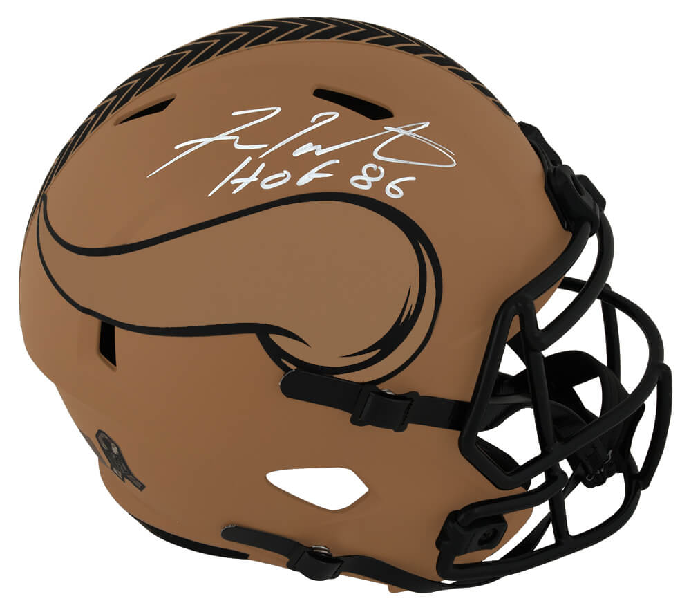 Fran Tarkenton Minnesota Vikings Autographed SALUTE 2023 Riddell Replica