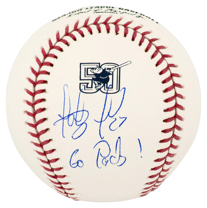 Fernando Tatis Jr. Autographed Rawlings Padres 50th Anniversary Logo Baseball with Go Pods - (JSA)-Powers Sports Memorabilia