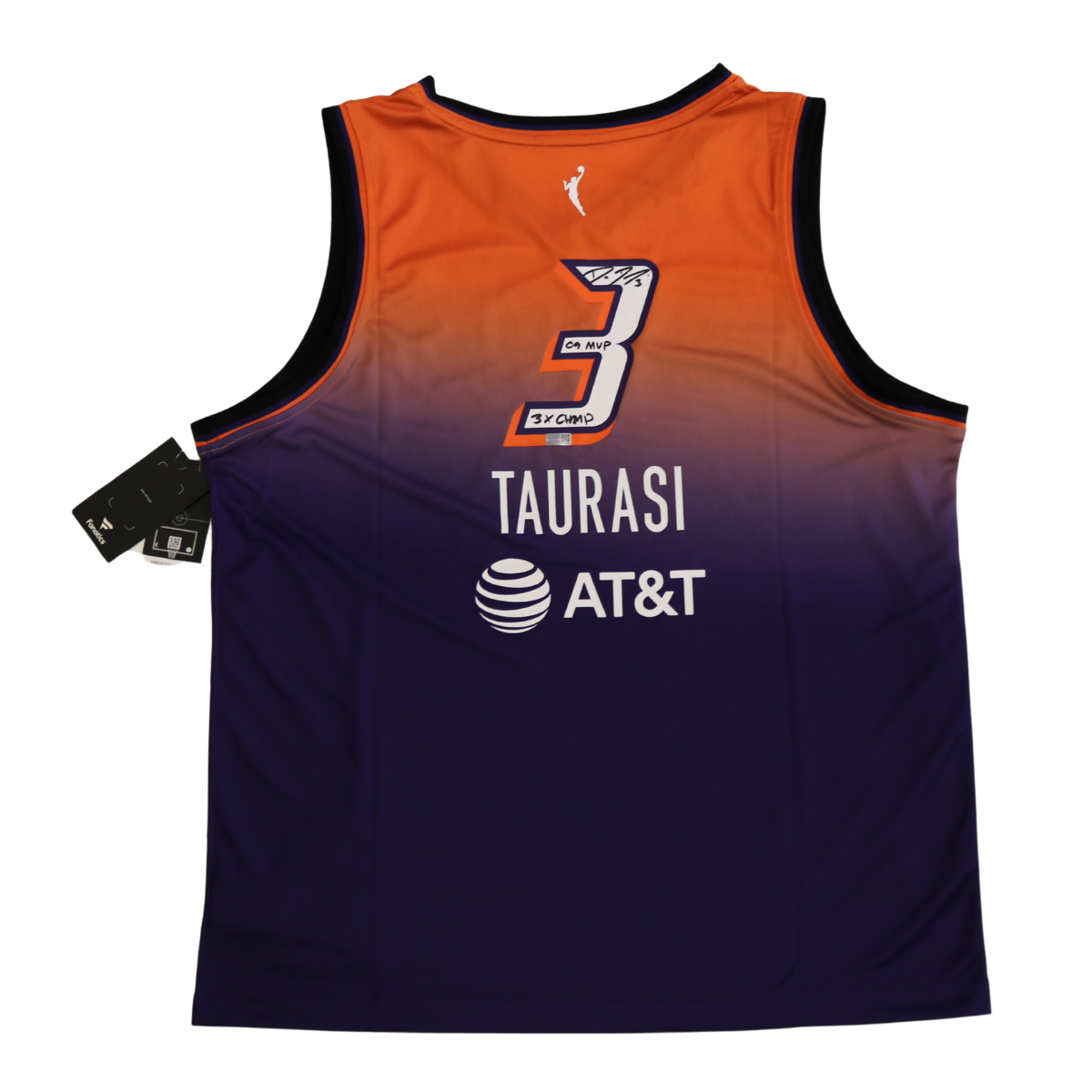 Diana Taurasi Phoenix Mercury Signed Inscribed Fanatics Replica Jersey-Powers Sports Memorabilia