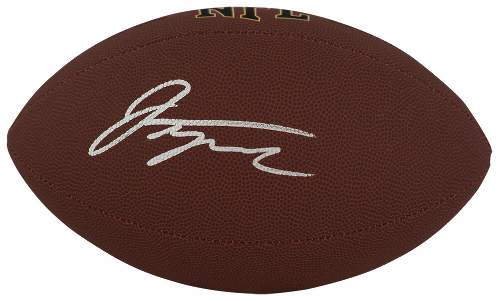Jonathan Taylor Autographed Wilson Super Grip Full Size NFL Football-Powers Sports Memorabilia
