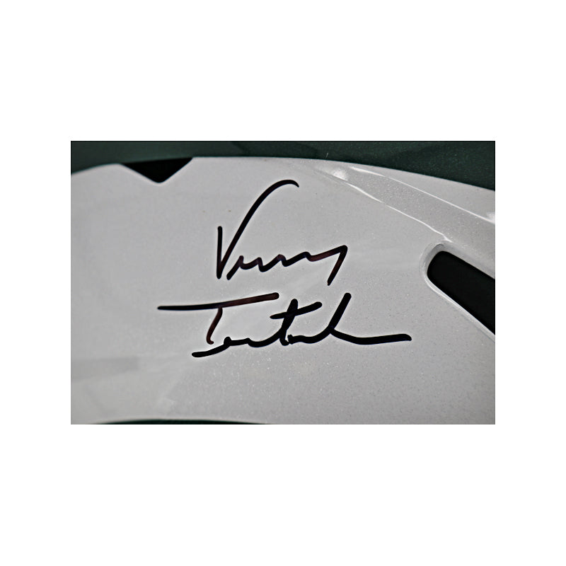 Vinny Testaverde New York Jets Signed Replica 1998 Riddell Style Helmet-Powers Sports Memorabilia