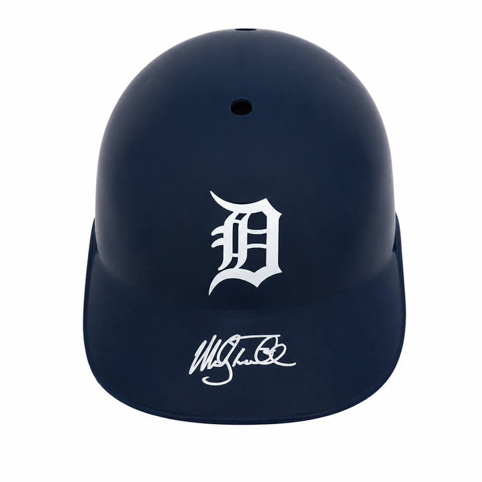 Mickey Tettleton Autographed Detroit Tigers Souvenir Replica Batting Helmet-Powers Sports Memorabilia