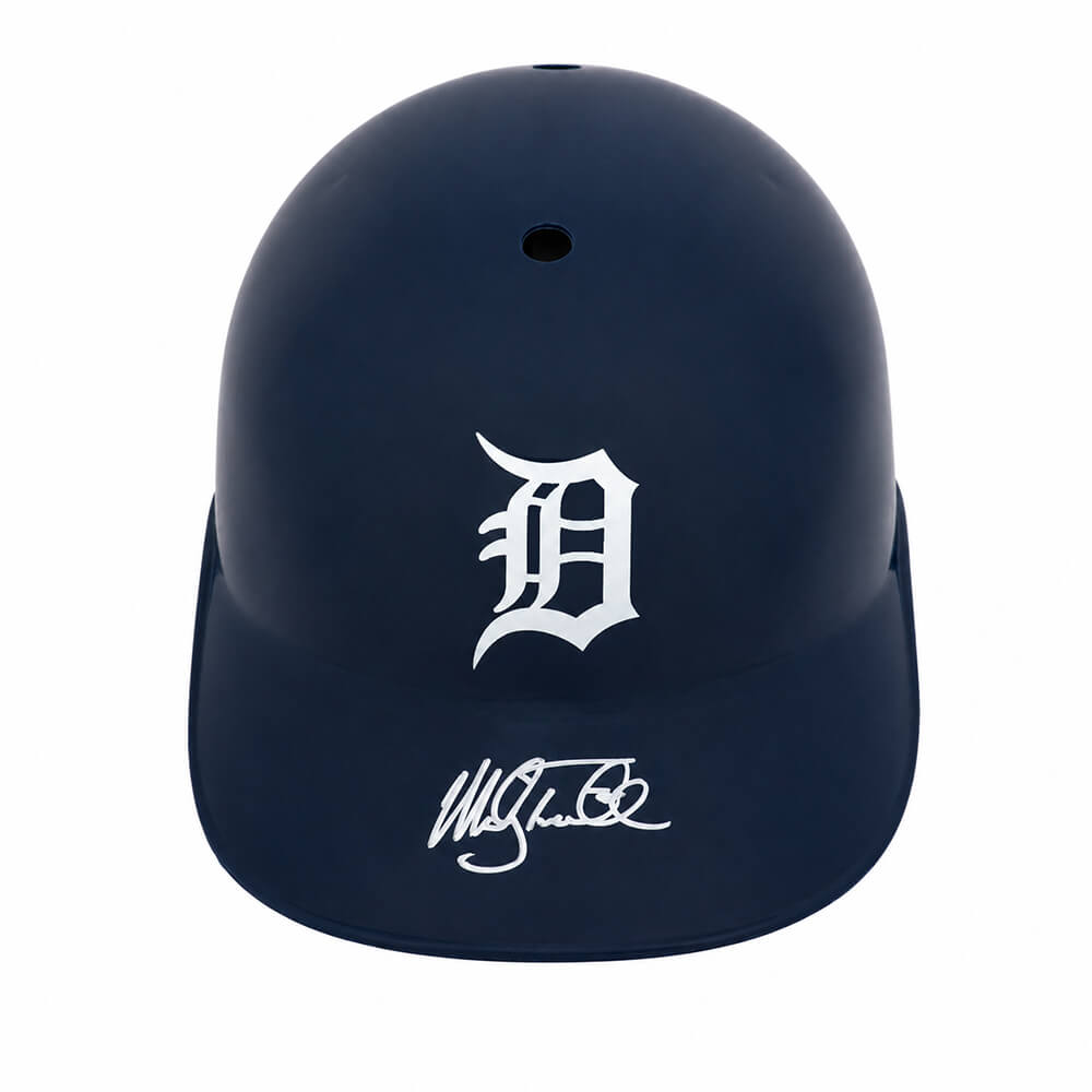 Mickey Tettleton Autographed Detroit Tigers Souvenir Replica Batting Helmet-Powers Sports Memorabilia