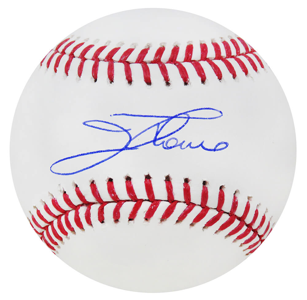Jim Thome Autographed Rawlings Official MLB Baseball-Powers Sports Memorabilia