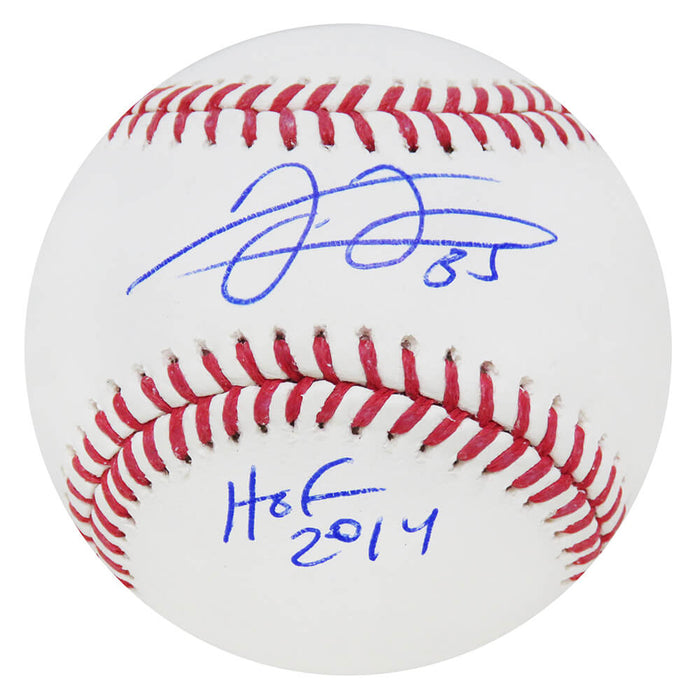 Frank Thomas Autographed Rawlings MLB Baseball with HOF 2014-Powers Sports Memorabilia
