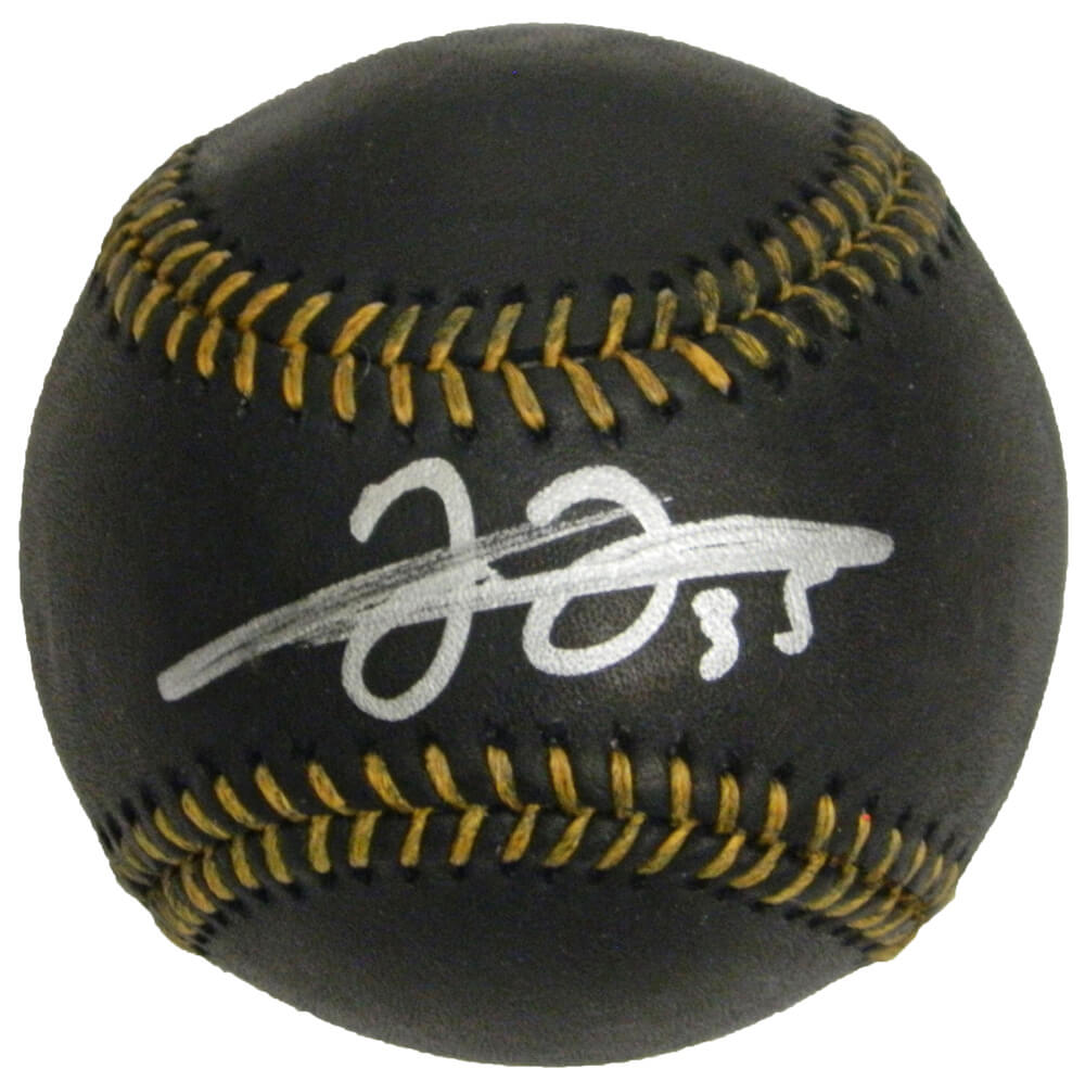 Frank Thomas Autographed Rawlings Black Baseball-Powers Sports Memorabilia