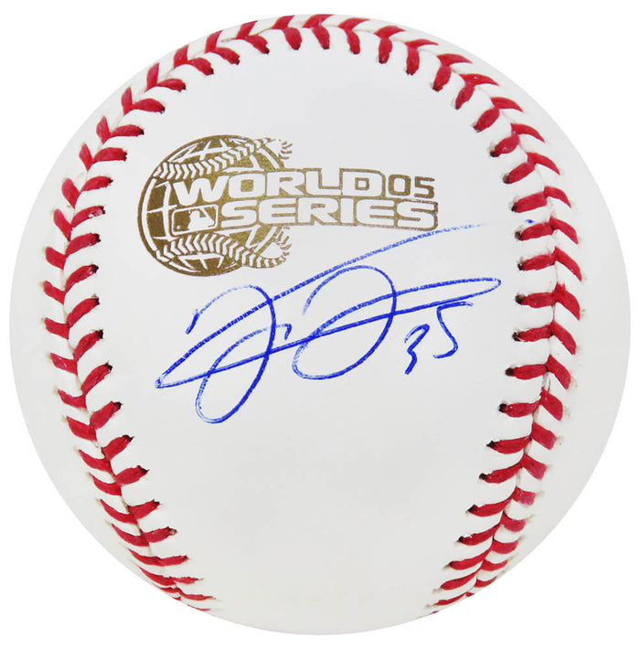 Frank Thomas Autographed Rawlings Official 2005 World Series Baseball-Powers Sports Memorabilia