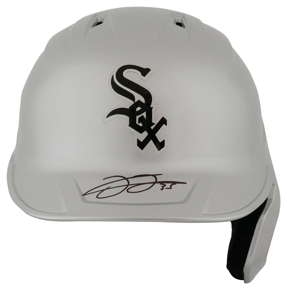 Frank Thomas Autographed Chicago White Sox Chrome Rawlings Full Size Replica Baseball Batting Helmet-Powers Sports Memorabilia