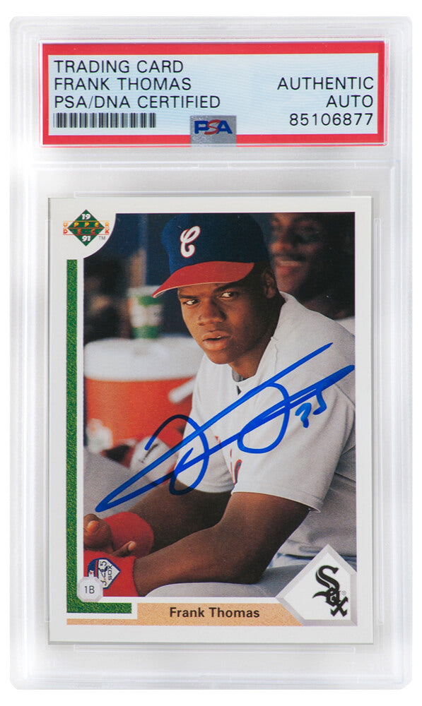 Frank Thomas Chicago White Sox Autographed 1991 Upper Deck Baseball Card